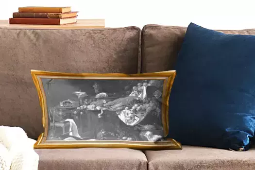 Декоративная подушка MuchoWow, цвет Bunt