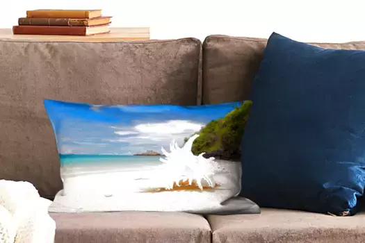 Декоративная подушка MuchoWow, цвет Bunt