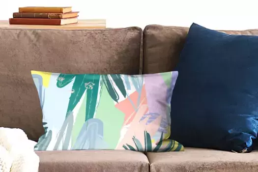 Декоративная подушка MuchoWow, цвет Bunt