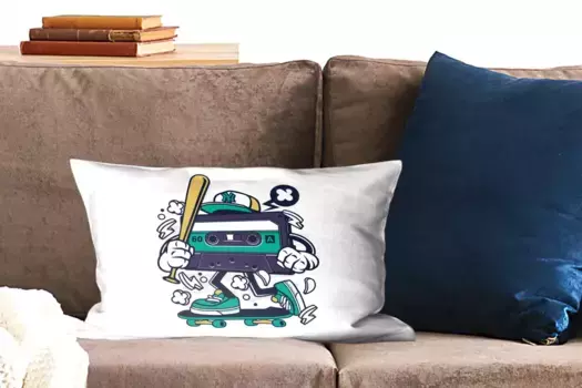 Декоративная подушка MuchoWow, цвет Bunt