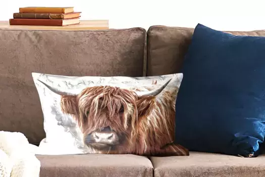 Декоративная подушка MuchoWow, цвет Bunt