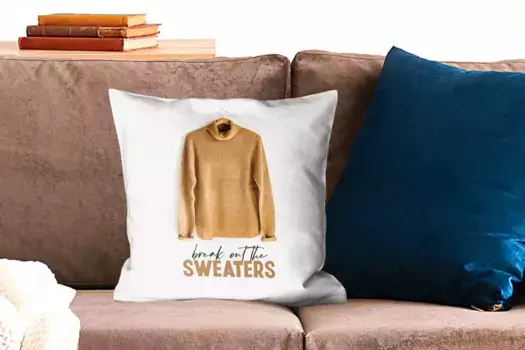 Декоративная подушка MuchoWow, цвет Bunt