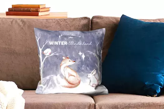 Декоративная подушка MuchoWow, цвет Bunt