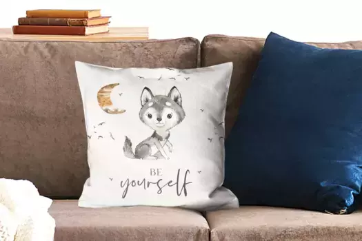 Декоративная подушка MuchoWow, цвет Bunt