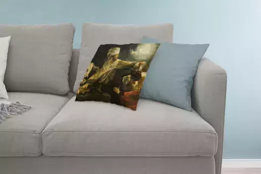 Декоративная подушка MuchoWow, цвет Bunt