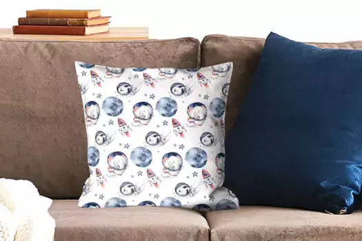 Декоративная подушка MuchoWow, цвет Bunt