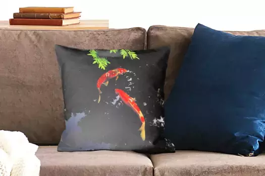 Декоративная подушка MuchoWow, цвет Bunt