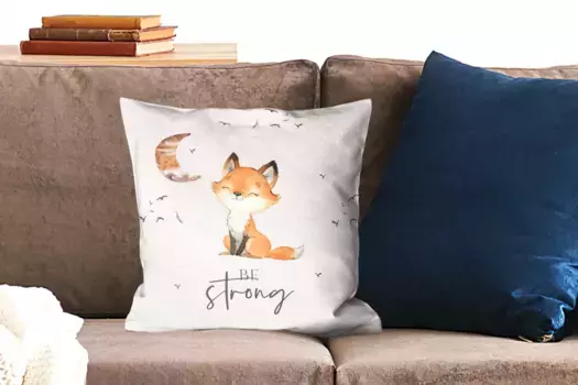 Декоративная подушка MuchoWow, цвет Bunt