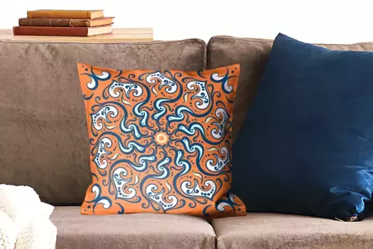 Декоративная подушка MuchoWow, цвет Bunt