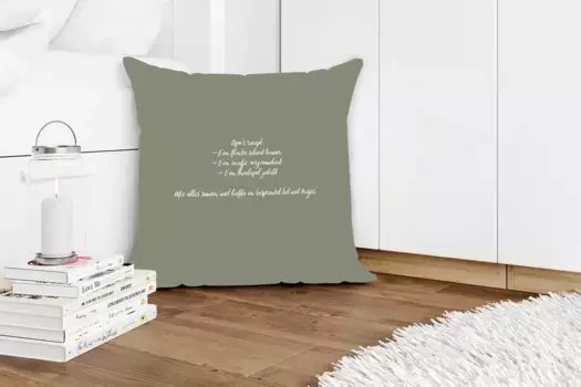 Декоративная подушка MuchoWow, цвет Bunt