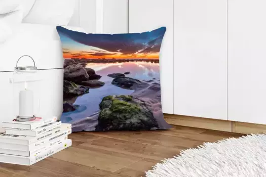 Декоративная подушка MuchoWow, цвет Bunt