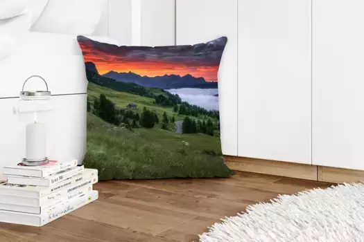 Декоративная подушка MuchoWow, цвет Bunt