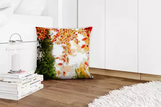 Декоративная подушка MuchoWow, цвет Bunt