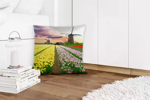 Декоративная подушка MuchoWow, цвет Bunt