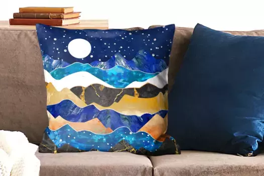 Декоративная подушка MuchoWow, цвет Bunt