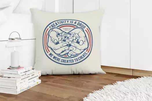 Декоративная подушка MuchoWow, цвет Bunt