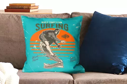 Декоративная подушка MuchoWow, цвет Bunt