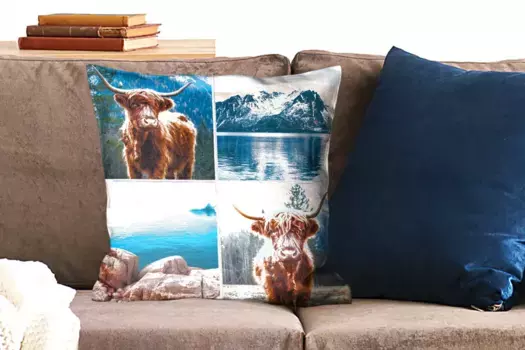 Декоративная подушка MuchoWow, цвет Bunt