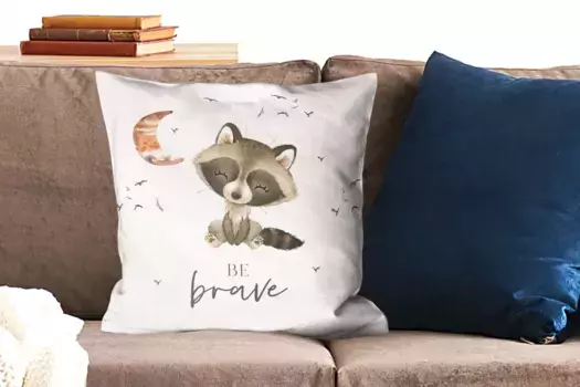 Декоративная подушка MuchoWow, цвет Bunt