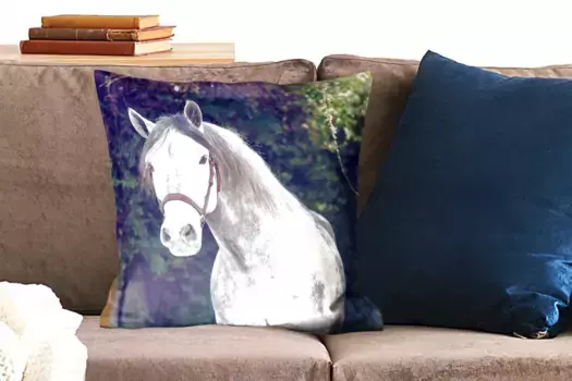 Декоративная подушка MuchoWow, цвет Bunt