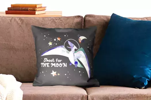 Декоративная подушка MuchoWow, цвет Bunt