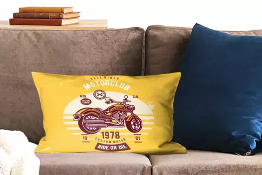 Декоративная подушка MuchoWow, цвет Bunt