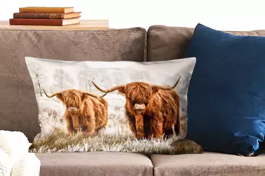 Декоративная подушка MuchoWow, цвет Bunt