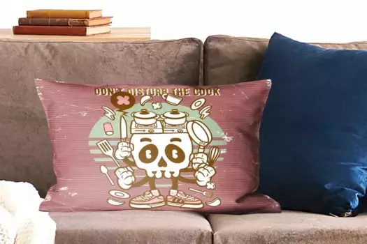 Декоративная подушка MuchoWow, цвет Bunt