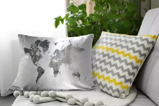 Декоративная подушка MuchoWow, цвет Bunt