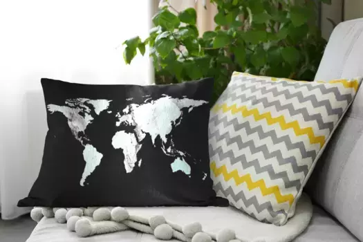 Декоративная подушка MuchoWow, цвет Bunt