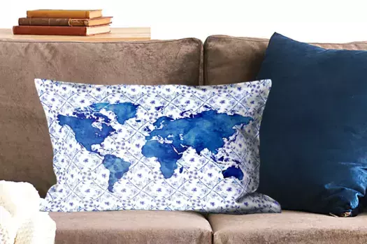 Декоративная подушка MuchoWow, цвет Bunt