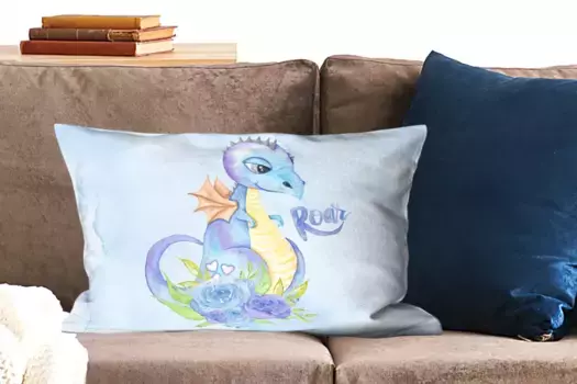 Декоративная подушка MuchoWow, цвет Bunt