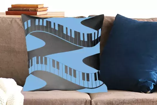 Декоративная подушка MuchoWow, цвет Bunt