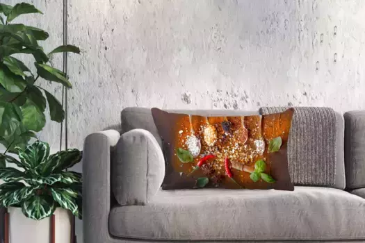 Декоративная подушка MuchoWow, цвет Bunt