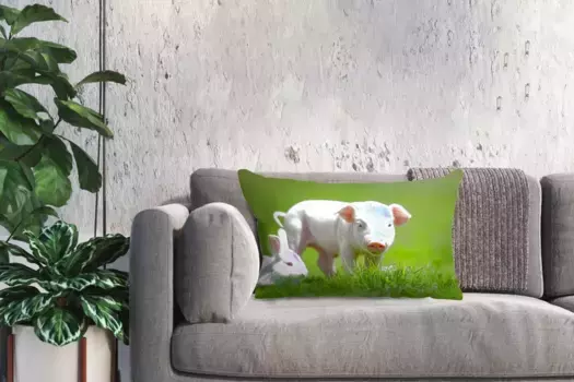 Декоративная подушка MuchoWow, цвет Bunt