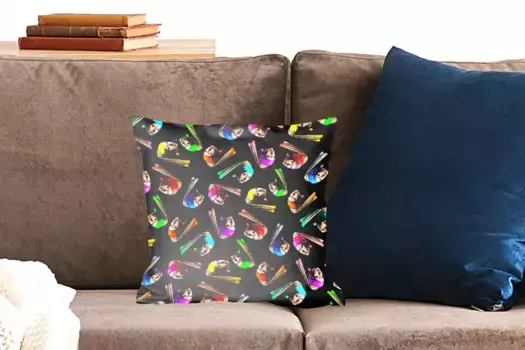 Декоративная подушка MuchoWow, цвет Bunt