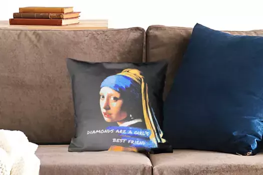 Декоративная подушка MuchoWow, цвет Bunt