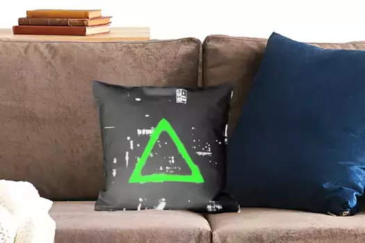 Декоративная подушка MuchoWow, цвет Bunt