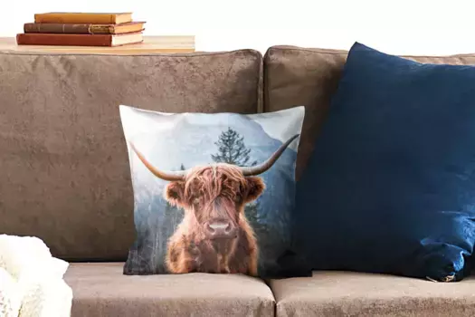 Декоративная подушка MuchoWow, цвет Bunt