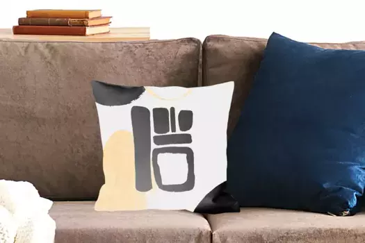 Декоративная подушка MuchoWow, цвет Bunt