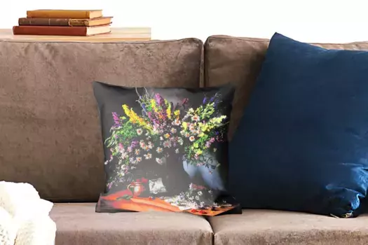 Декоративная подушка MuchoWow, цвет Bunt