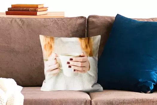 Декоративная подушка MuchoWow, цвет Bunt