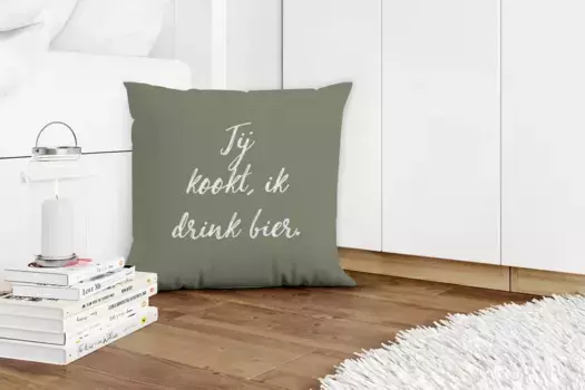 Декоративная подушка MuchoWow, цвет Bunt