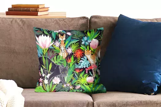 Декоративная подушка MuchoWow, цвет Bunt