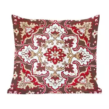 Декоративная подушка MuchoWow Диванная подушка Декоративная подушка для гостиной 50 x 50 см Персидский ковер - Ковер - Мандала - Наволочки - Украшение - Спальня