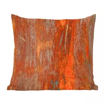 Декоративная подушка MuchoWow, диванная подушка, декоративная подушка для гостиной, 60 х 60 см, красный, оранжевый, синий, чехол на подушку, хлопчатобумажная ткань, декоративные чехлы на подушки