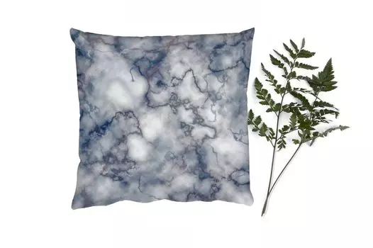 Декоративная подушка MuchoWow, диванная подушка, декоративная подушка для гостиной, 60 х 60 см, мрамор, камни, агат, чехол на подушку, хлопчатобумажная ткань, декоративные чехлы на подушки