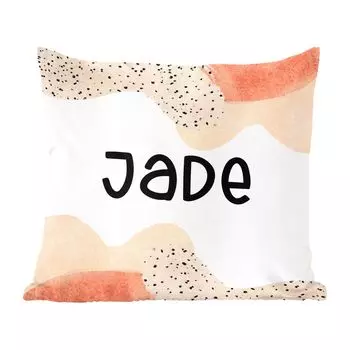 Декоративная подушка MuchoWow, диванная подушка, декоративная подушка для гостиной, 50 х 50 см, нефрит, пастель, девочка, чехлы на подушки, украшение, спальня