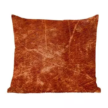 Декоративная подушка MuchoWow, диванная подушка, декоративная подушка для гостиной, 60 х 60 см, фактура старой кожи - чехол на подушку - хлопчатобумажная ткань - декоративные наволочки