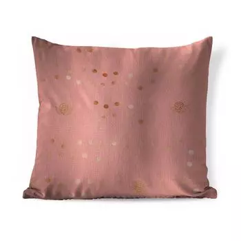 Декоративная подушка MuchoWow, диванная подушка, декоративная подушка для гостиной, 60 х 60 см, цветок, роза, узор, чехол на подушку, хлопчатобумажная ткань, декоративные чехлы на подушки
